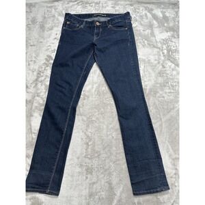 Express Jeans Women's Size 8 Blue Stella Skinny Mid Rise Ankle Leg EUC